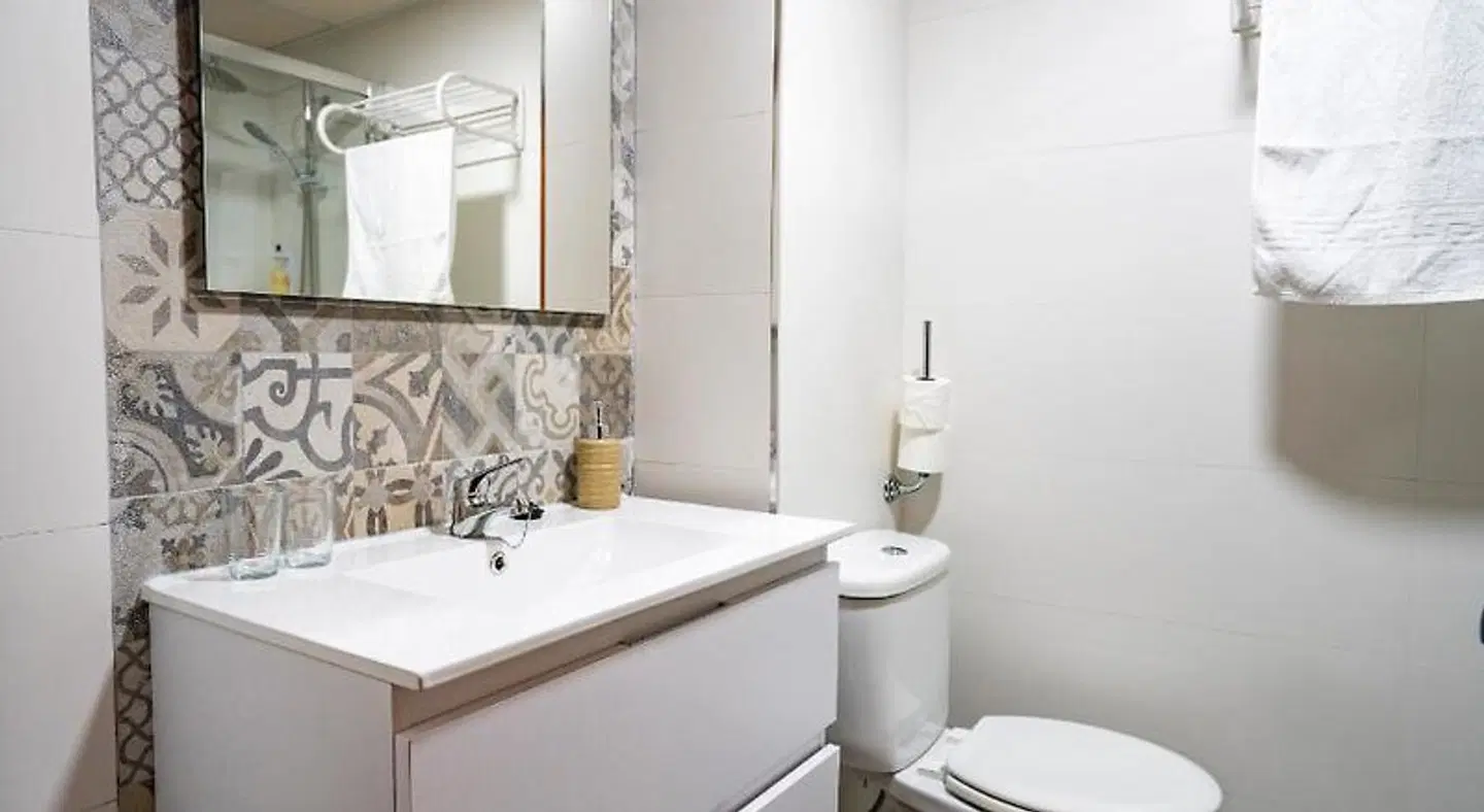 Hostal Plaza de Italia Badezimmer