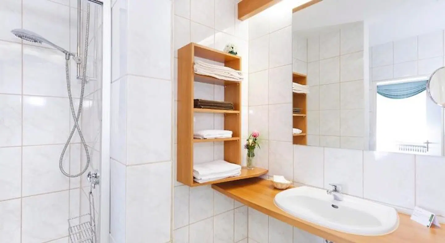 Gasthof Tepferdt Badezimmer