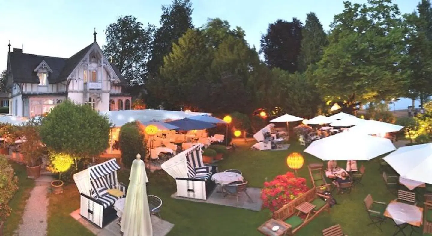 Hotel Barleben am See Terrasse