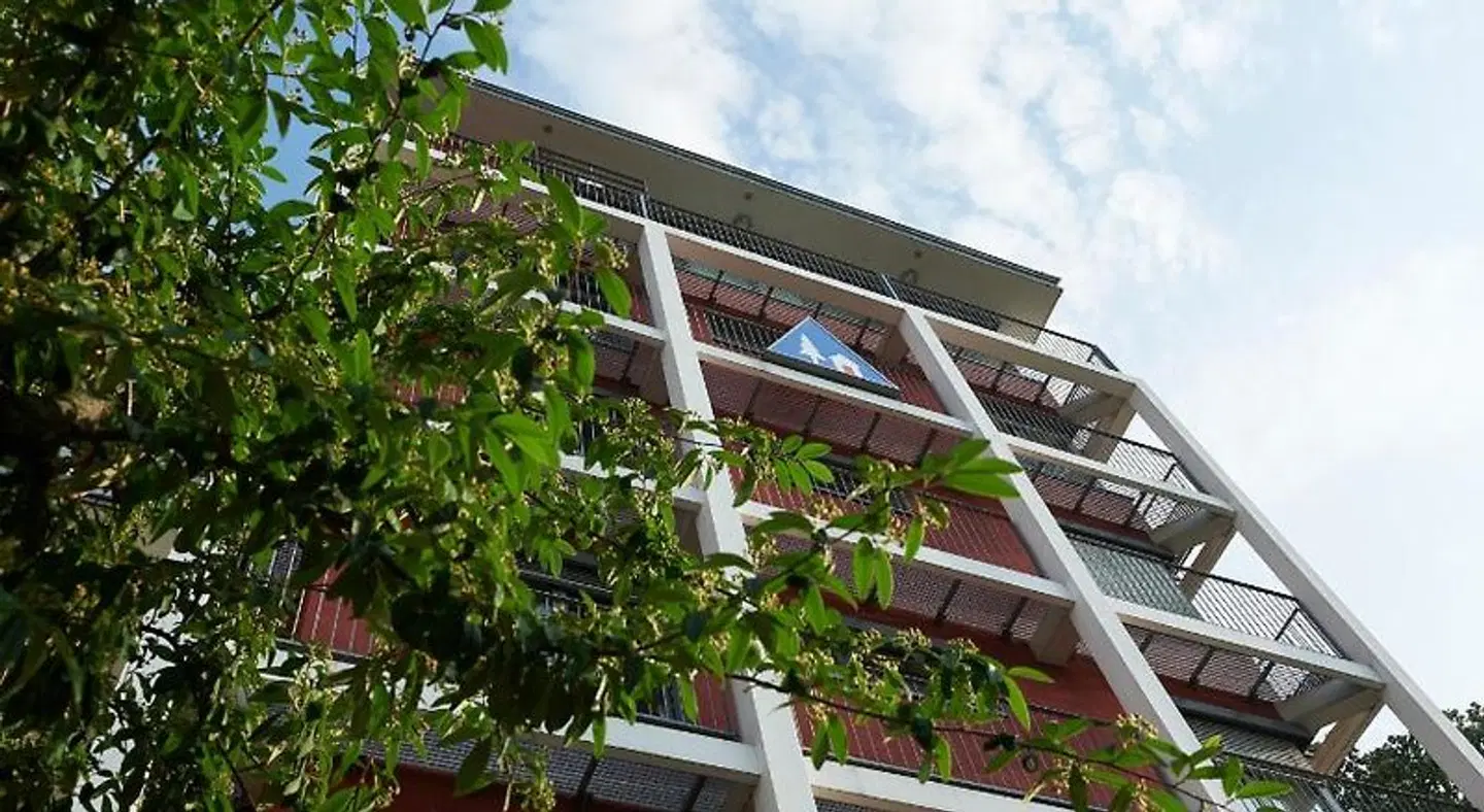 Jugendherberge Frankfurt - Haus der Jugend Terrasse