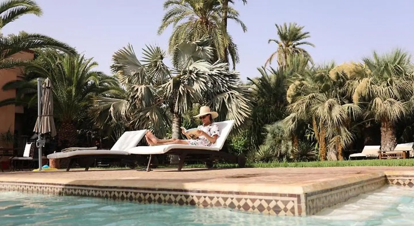 Villa Le Perroquet Bleu Palmeraie Strand