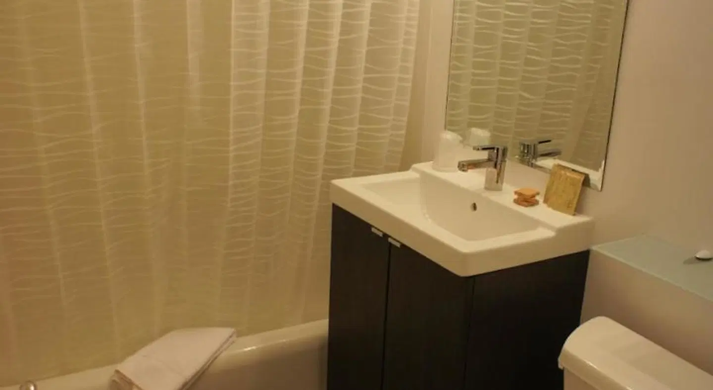 City Center Motel Badezimmer