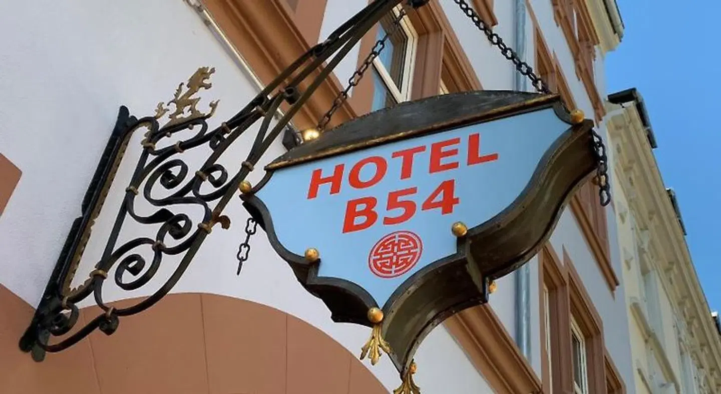 Hotel B54 Heidelberg Landkarte