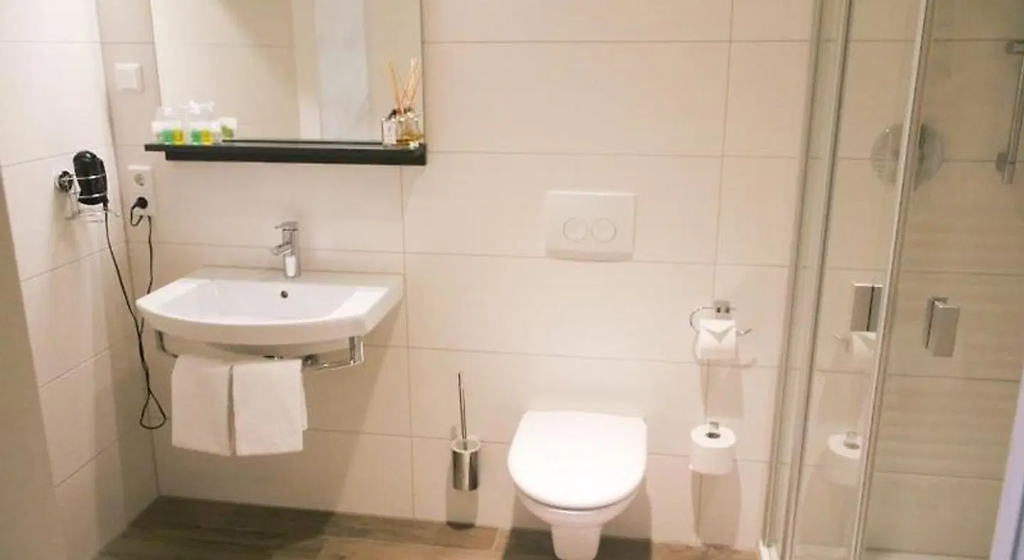Boutique Hotel zur Post Badezimmer