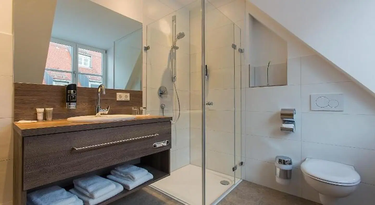Hotel am Schrannenplatz Badezimmer