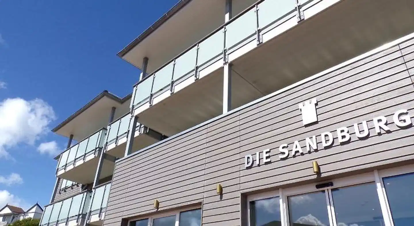 Die Sandburg Aussenansicht