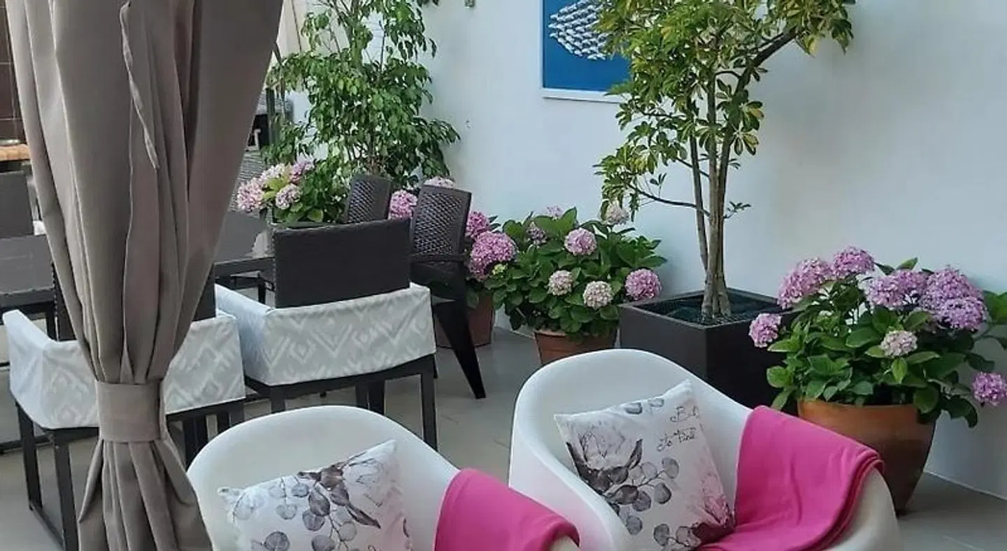 José & Ester House Terrasse