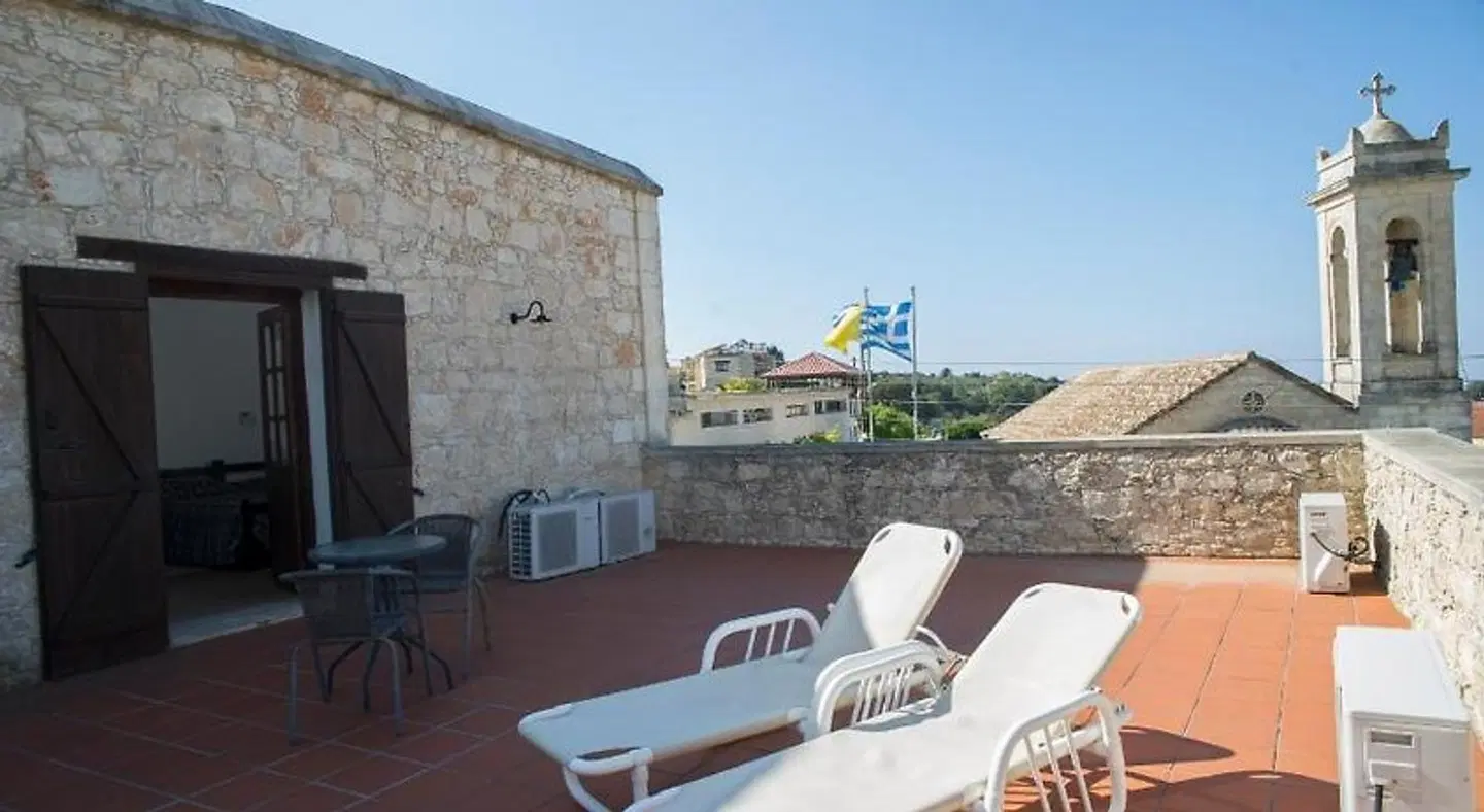 Sappho Manor House Terrasse