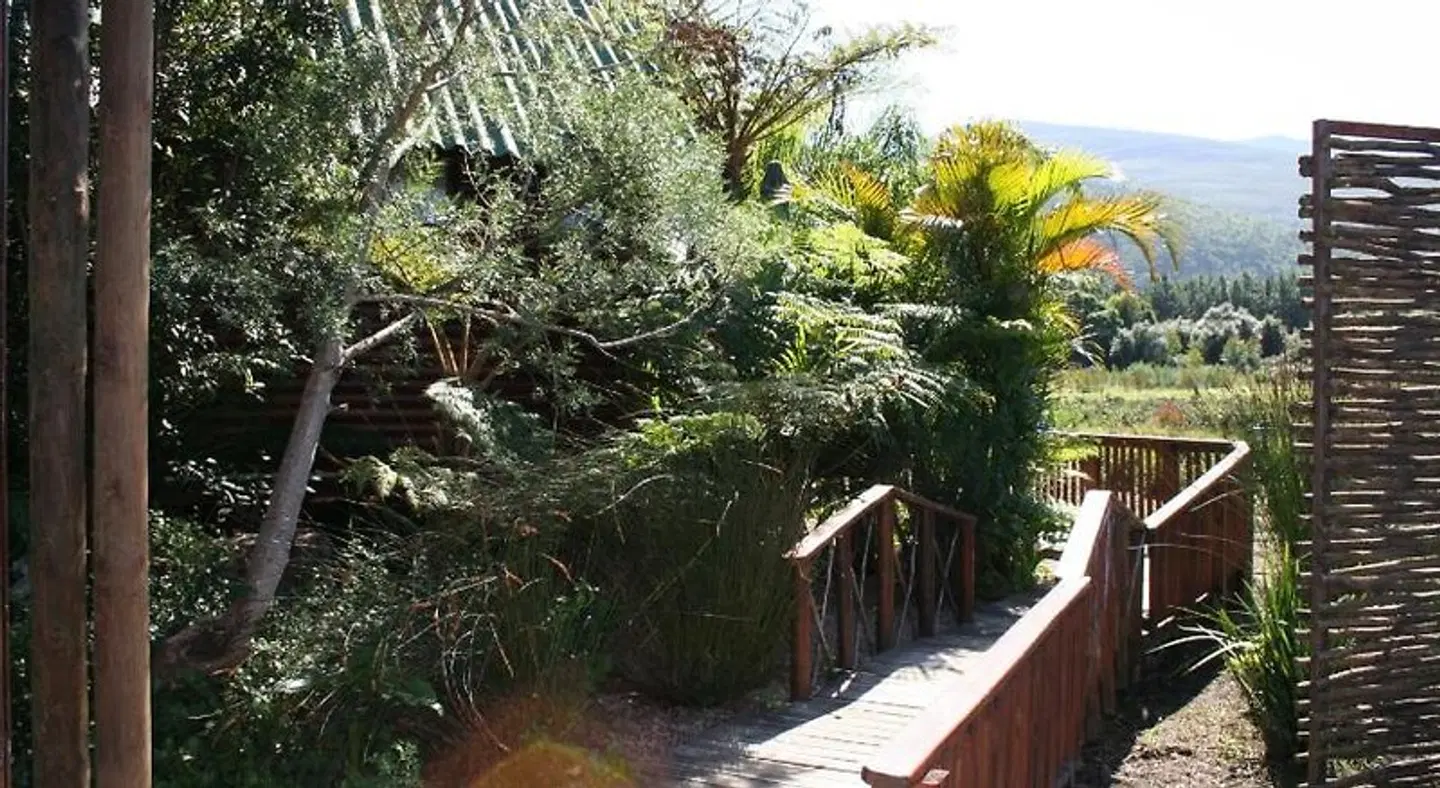 Mountain Breeze Log Cabins Garten