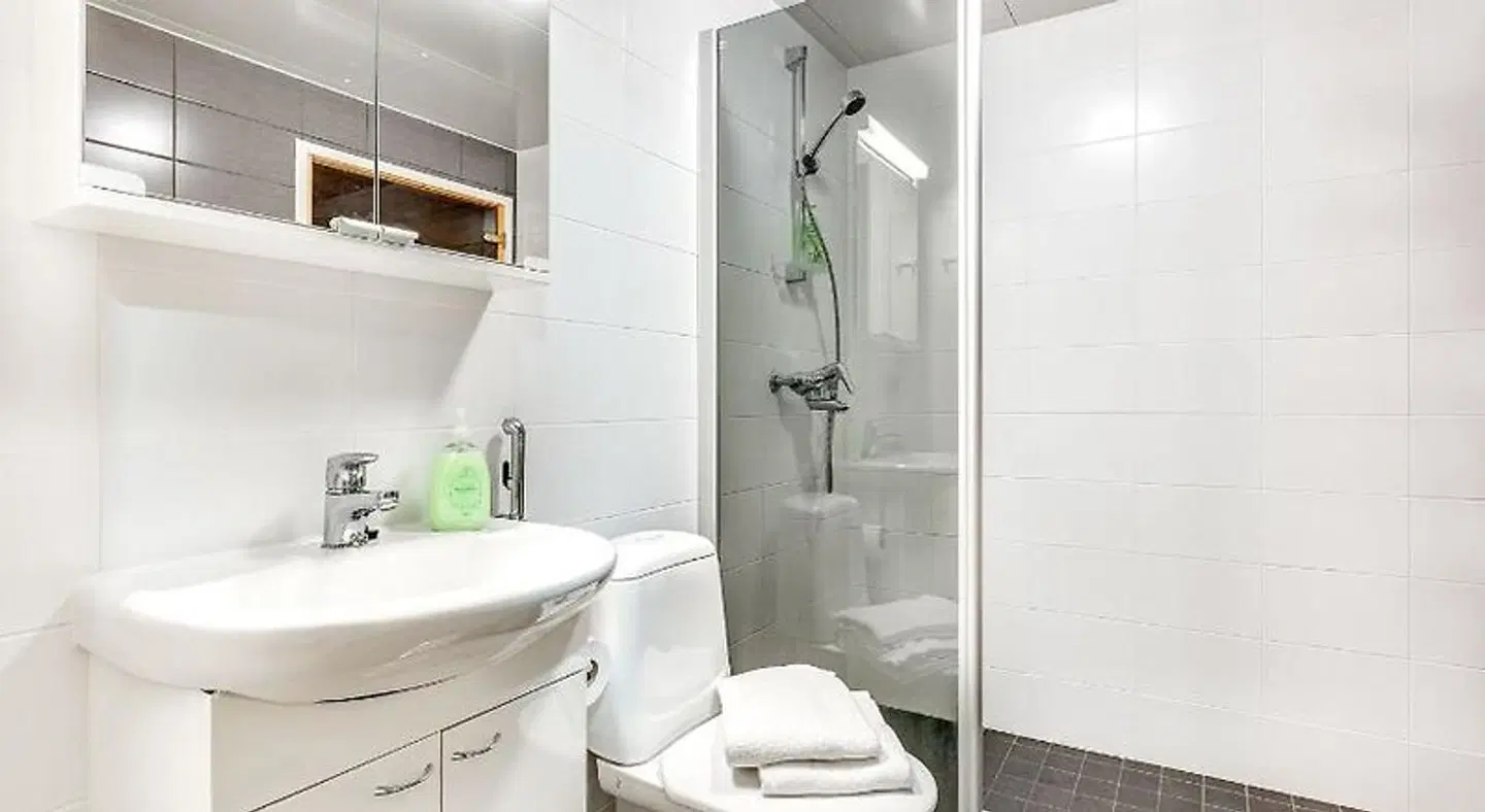 Haave Apartments Tampere Badezimmer