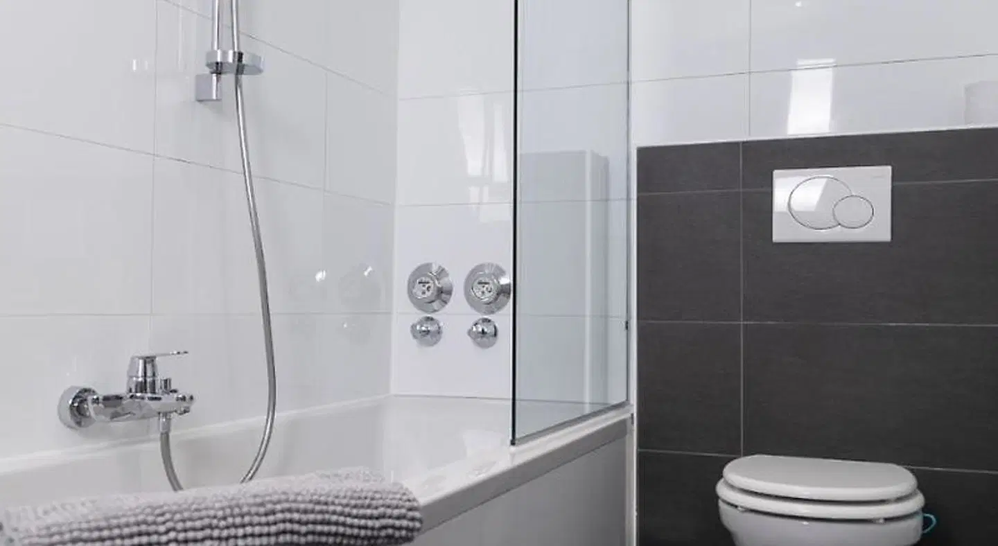 Aparthotel Menden Badezimmer