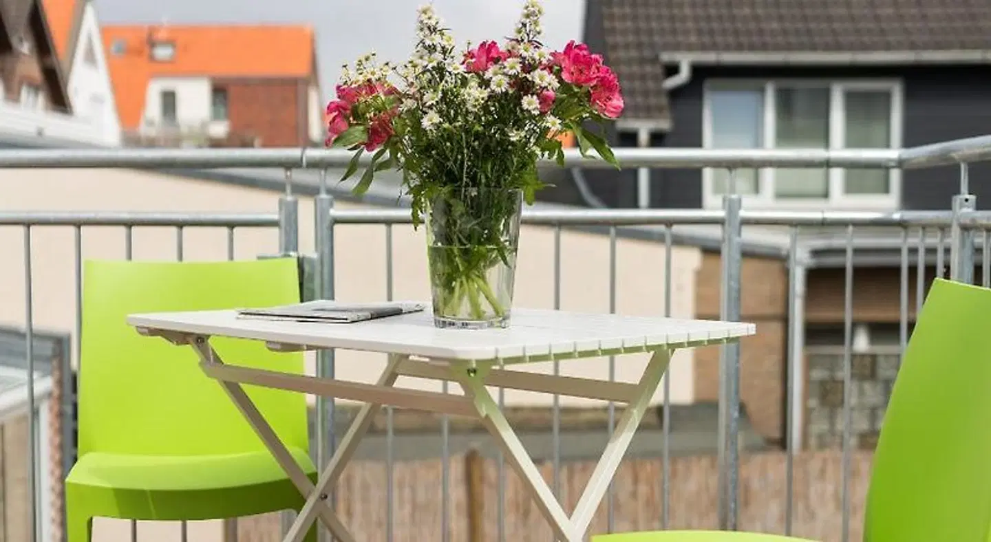 Strandloft 2 Norderney Terrasse