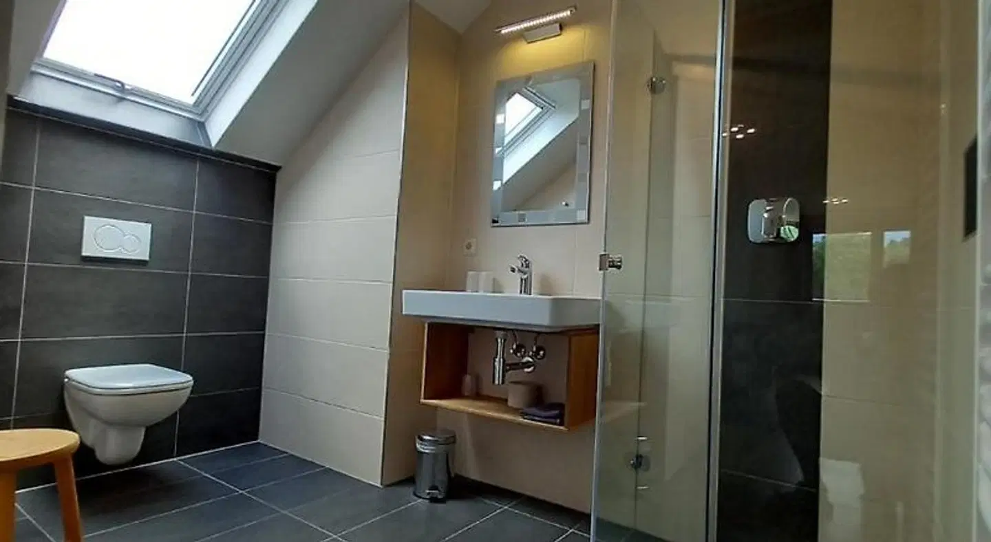 Ferienoase Hinterhermsdorf Badezimmer