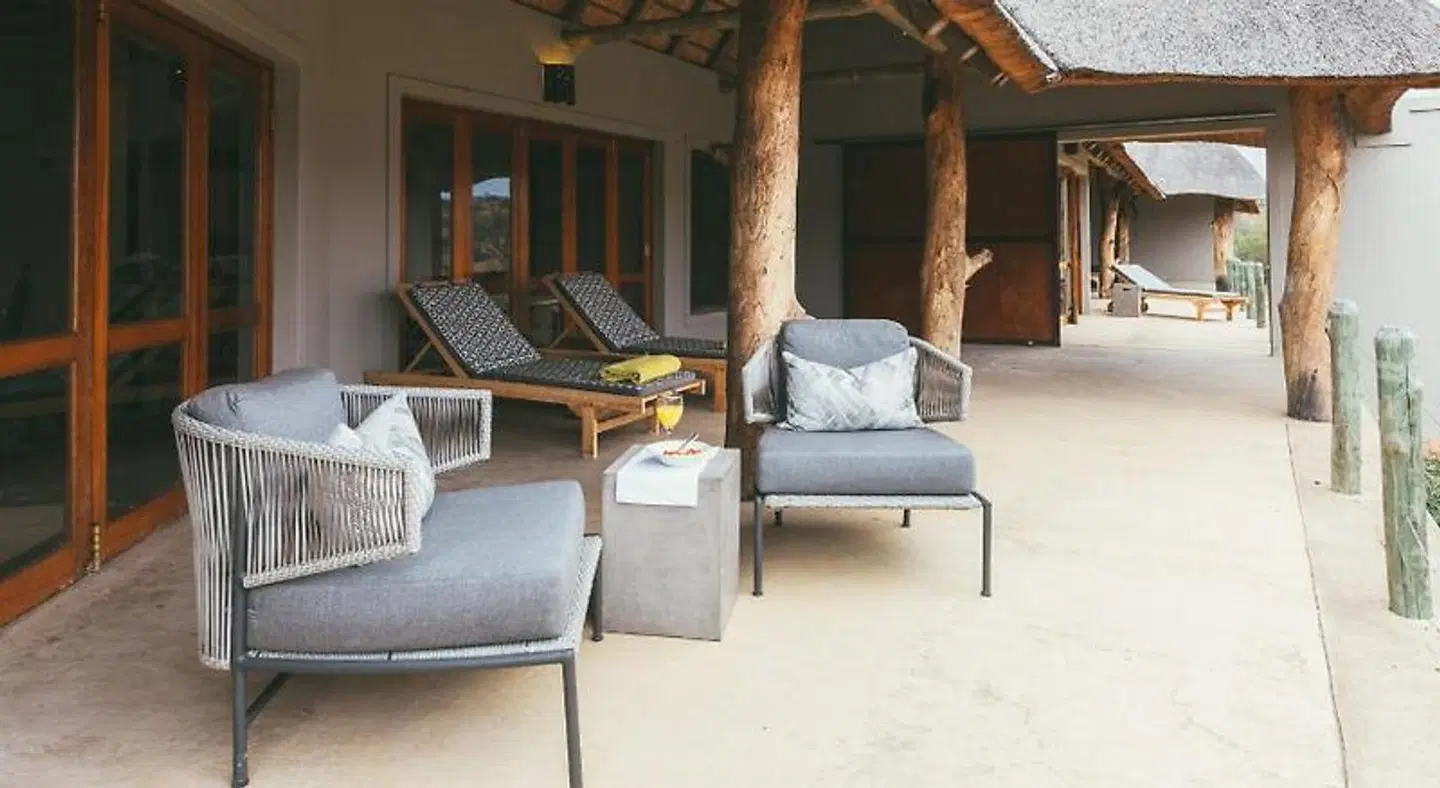 Lions Valley Lodge Terrasse