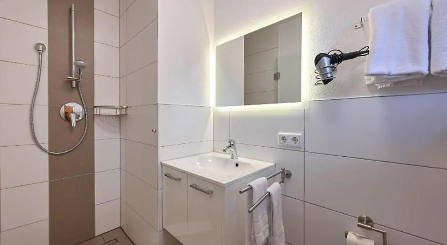 Pension Freiheit Badezimmer