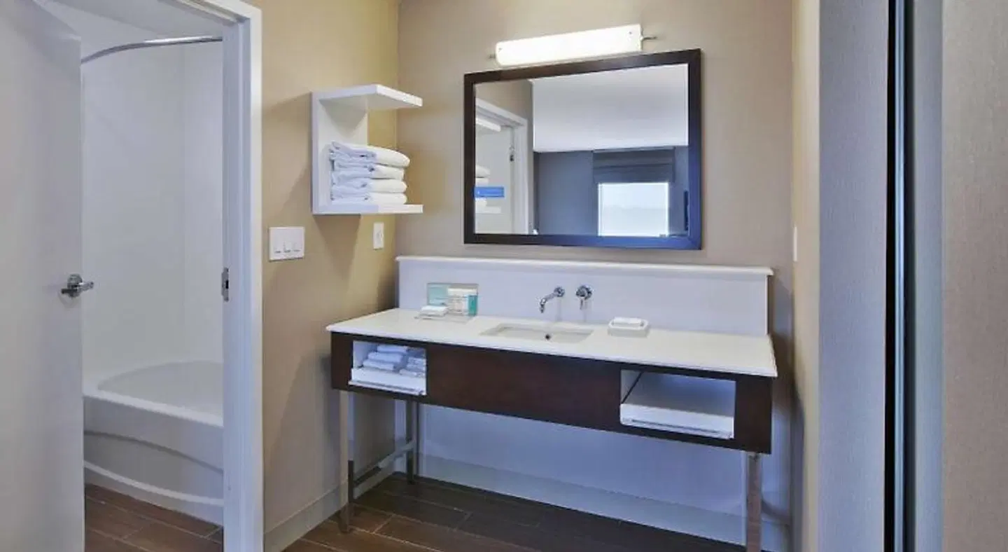 Hampton Inn Commerce Novi Badezimmer