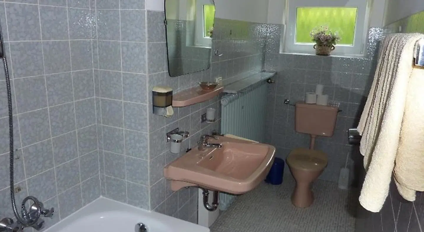 Heidehaus Badezimmer