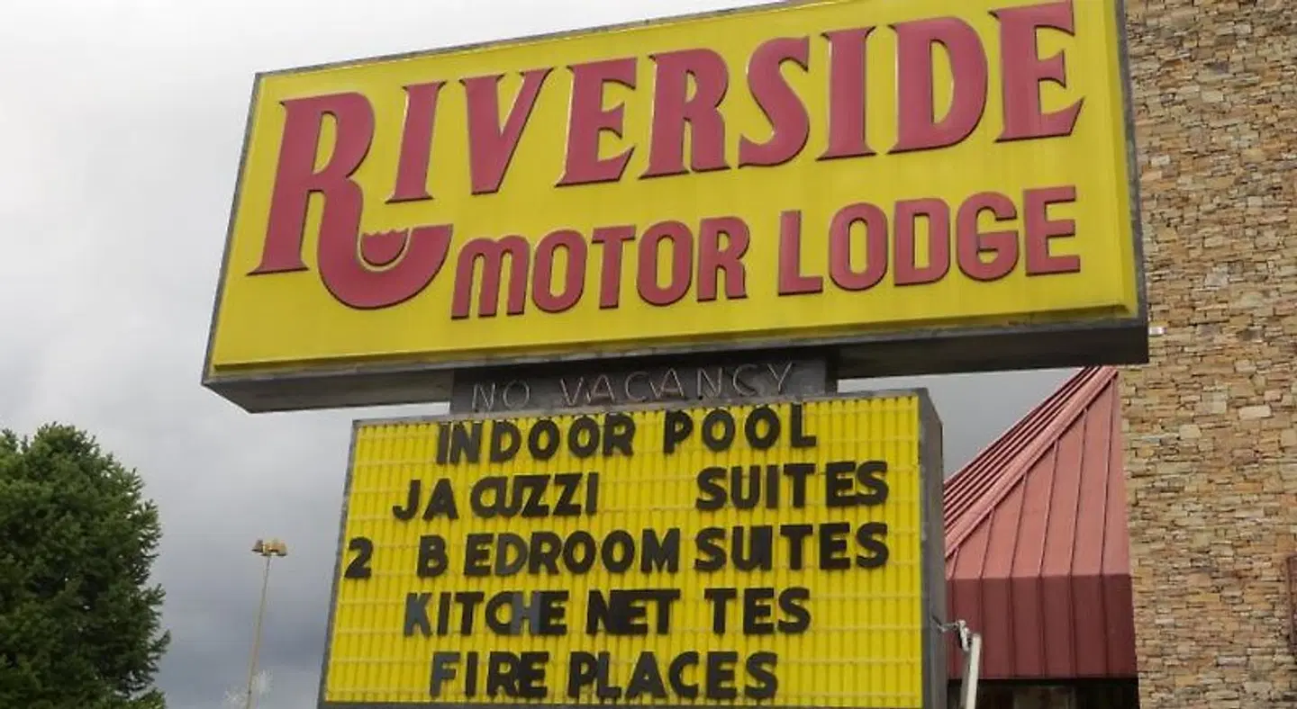 Riverside Motor Lodge - Pigeon Forge Landkarte
