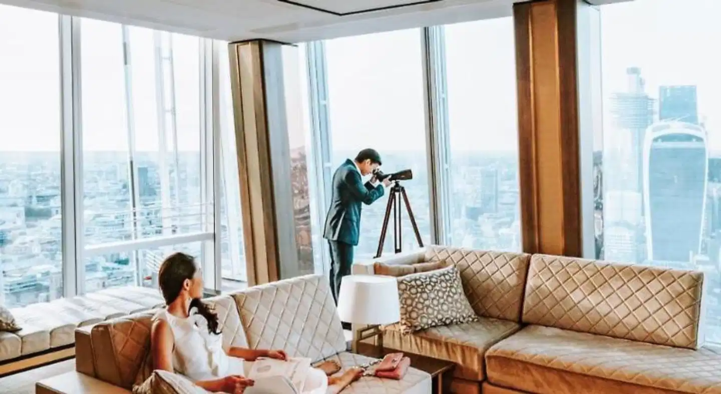 Shangri-La Hotel, At The Shard, London Lobby