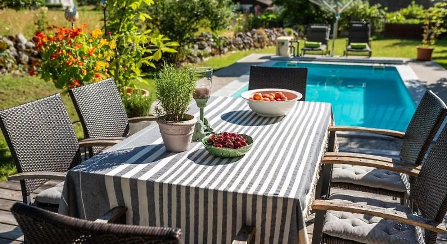 B&B Haus Hemetzberger Terrasse