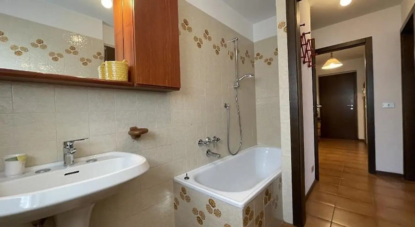 Appartamenti Residenza Alpina Badezimmer