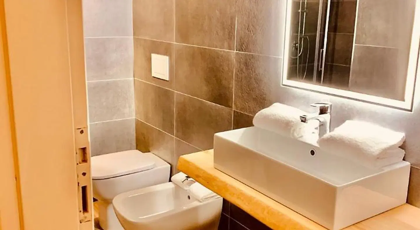 Grand Hotel San Lorenzo Badezimmer