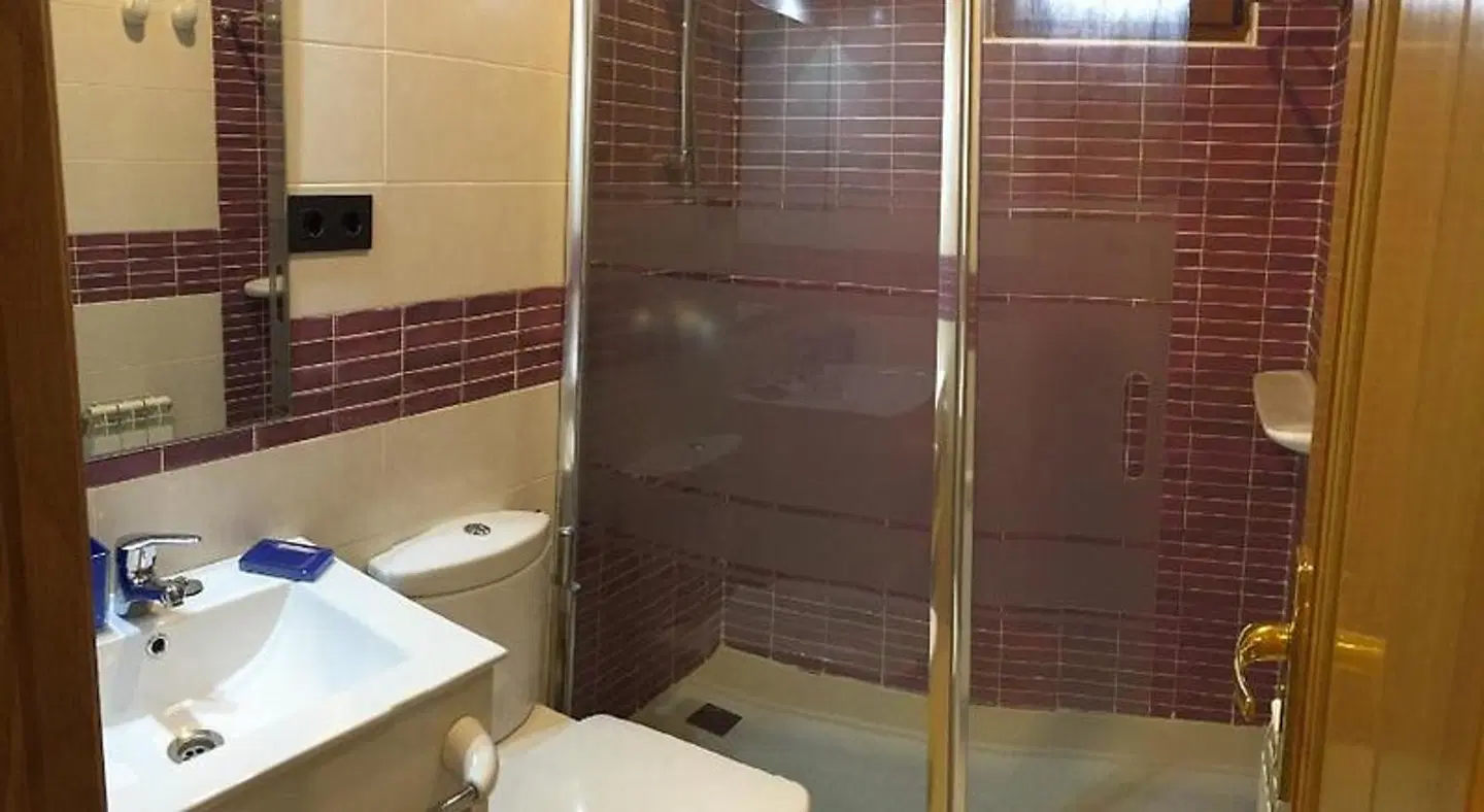 Hostería La Moraleja Badezimmer