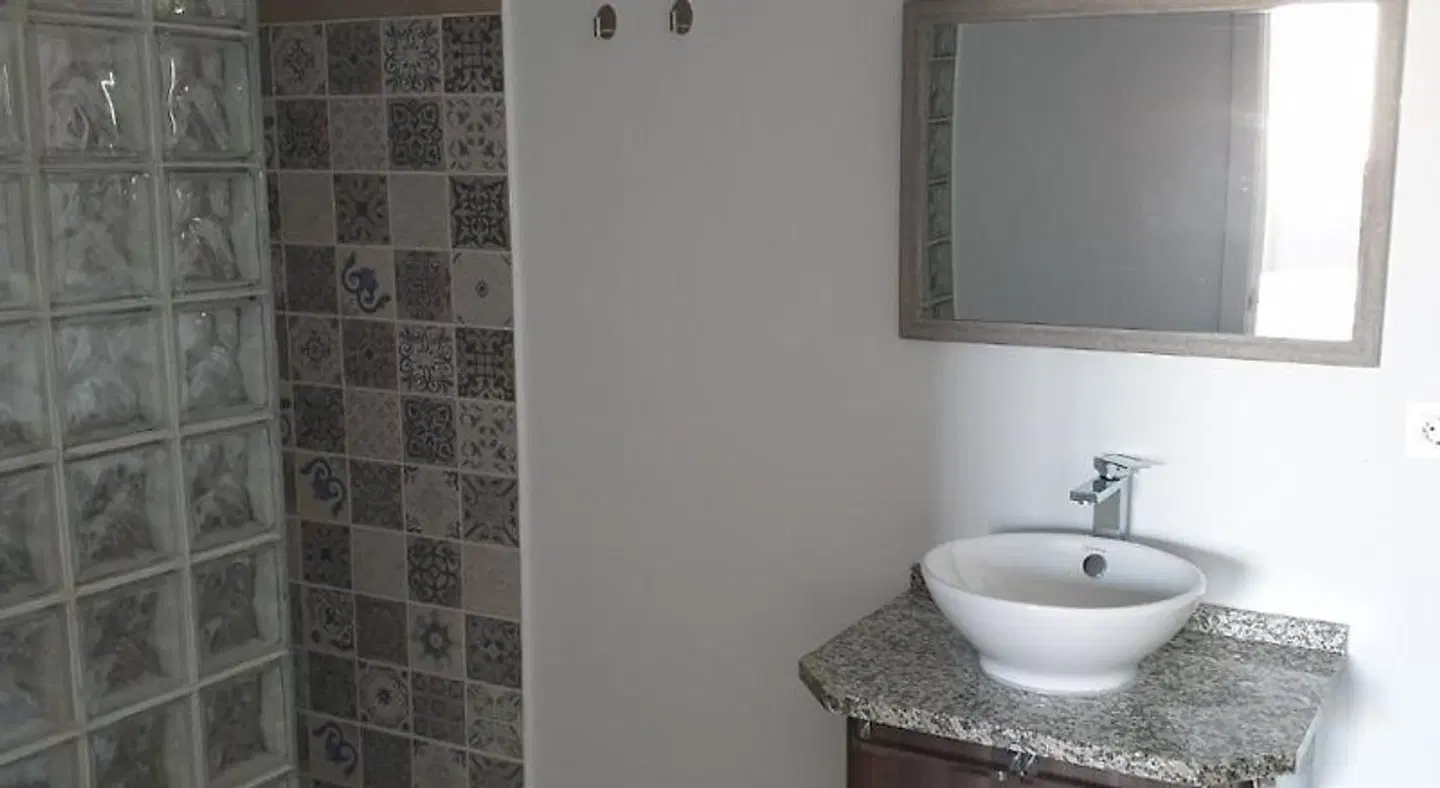 Mesón-Hostal La Cabaña Badezimmer
