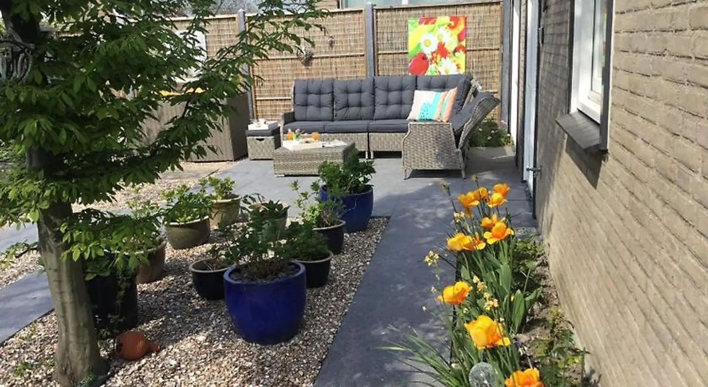 B & B ANNAMIE Terrasse