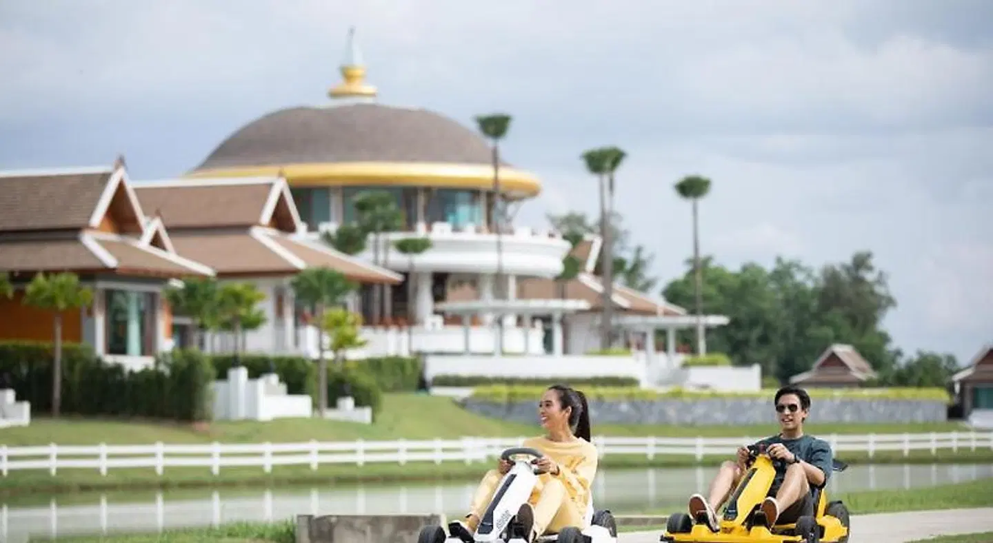Thantara Resort Chiang Mai Garten