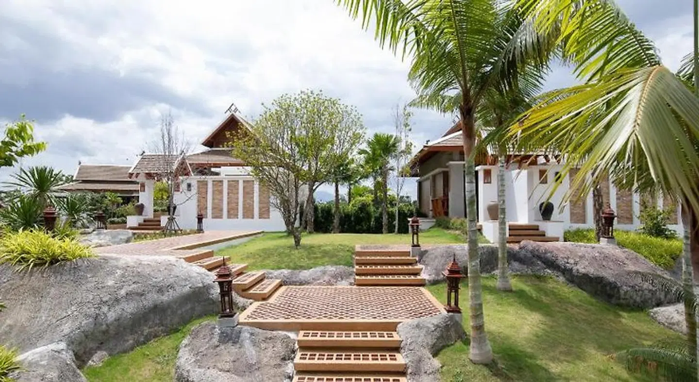 Thantara Resort Chiang Mai Garten
