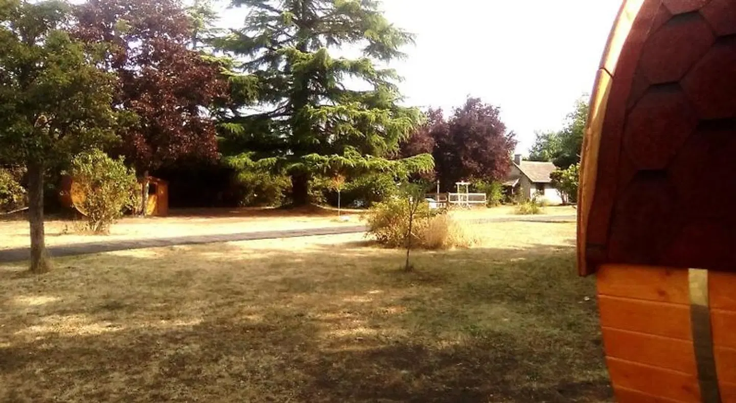 Les Tonneaux de l'Eure Logement Insolite Garten