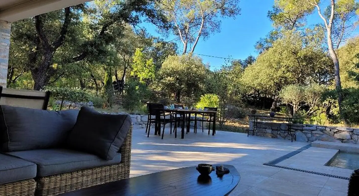 La Villa Kallisté Terrasse