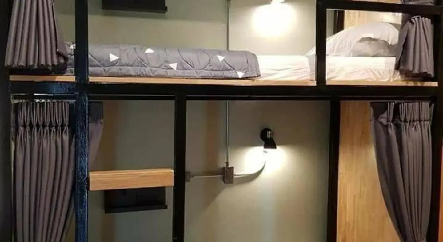 Station8 Hostel Badezimmer