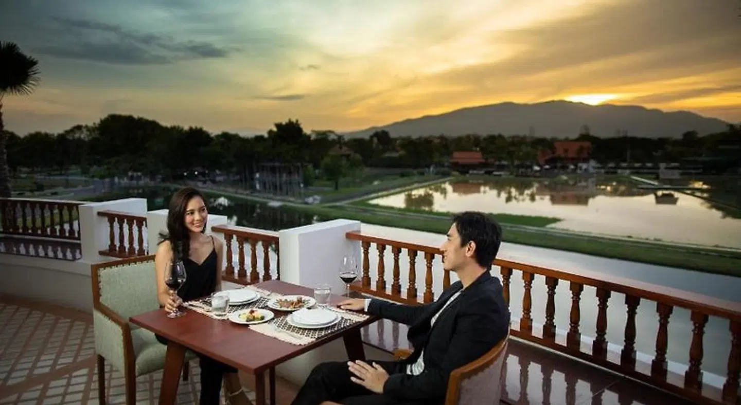 Thantara Resort Chiang Mai Terrasse