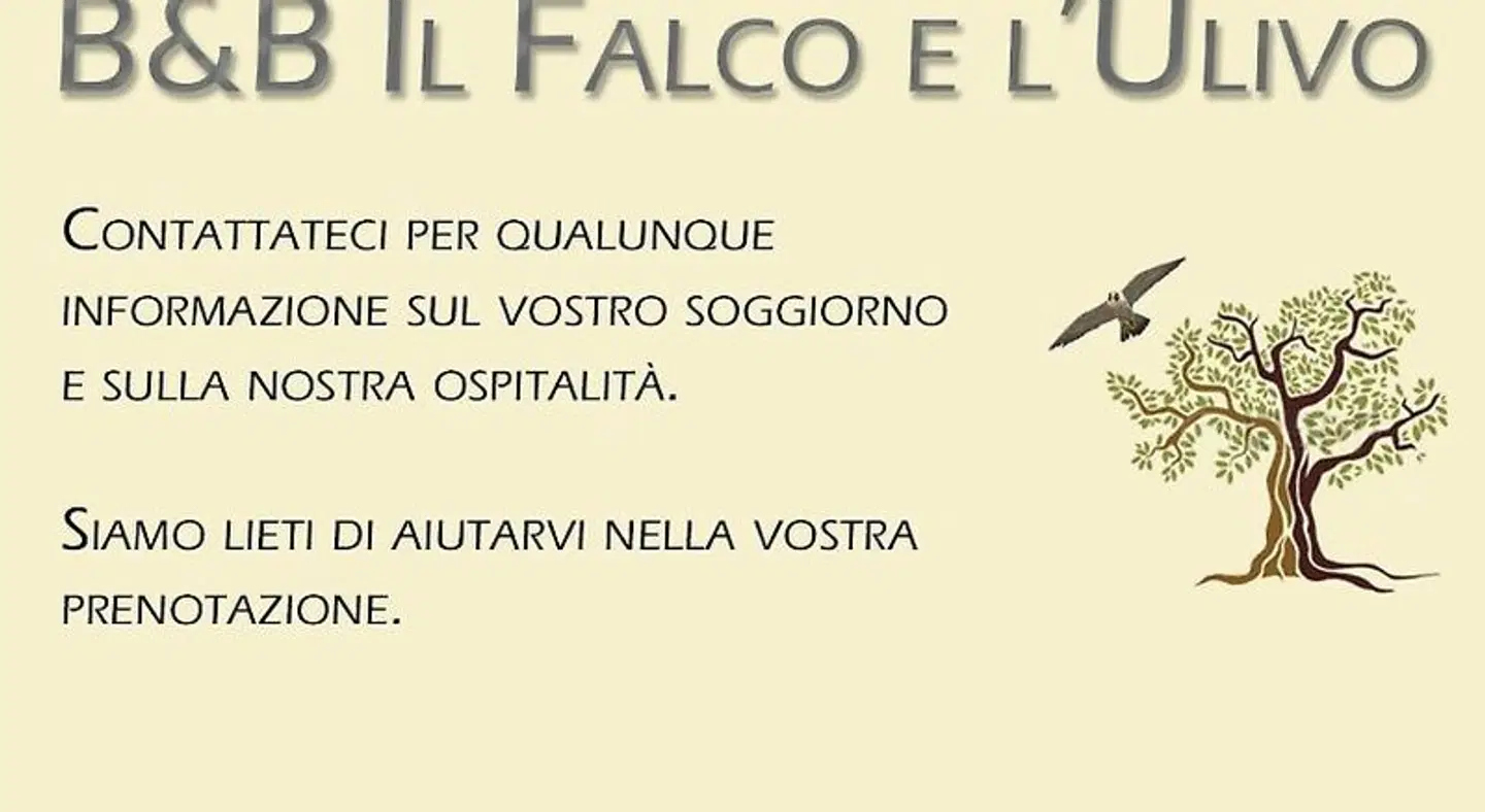 B&B Il Falco e l'Ulivo Landkarte
