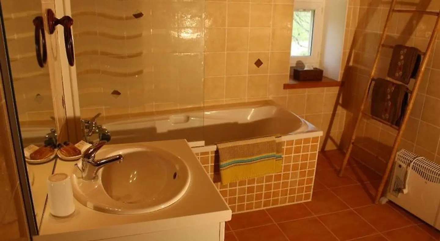 L'Attrape Rêve en Ardèche Maison d'Hôtes Badezimmer