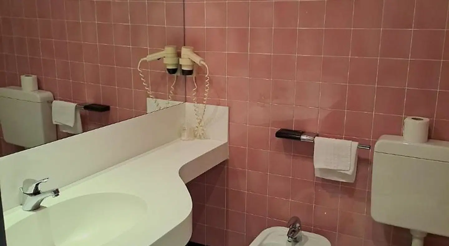 Hotel Internazionale Badezimmer