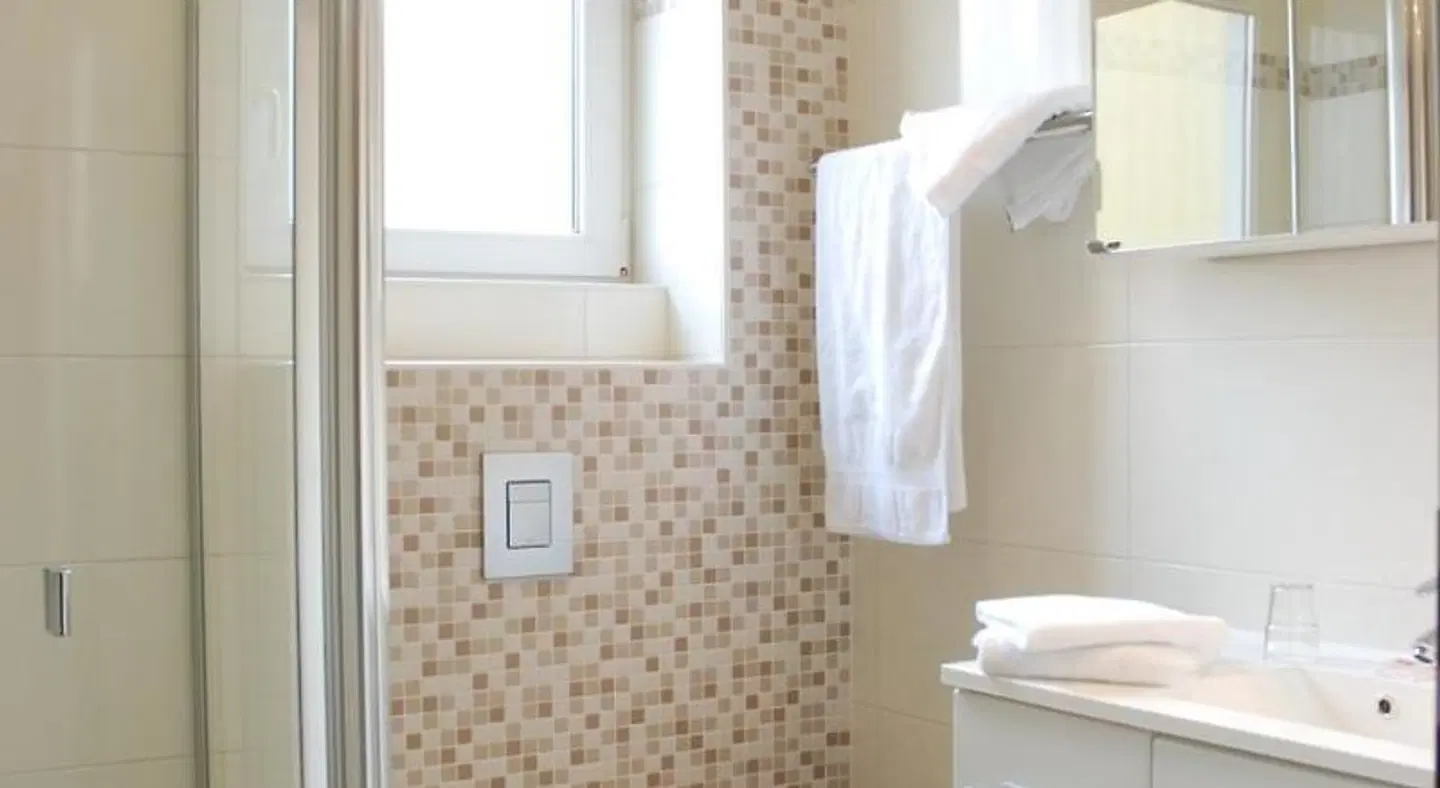 Appartement-Hotel Rüther Badezimmer
