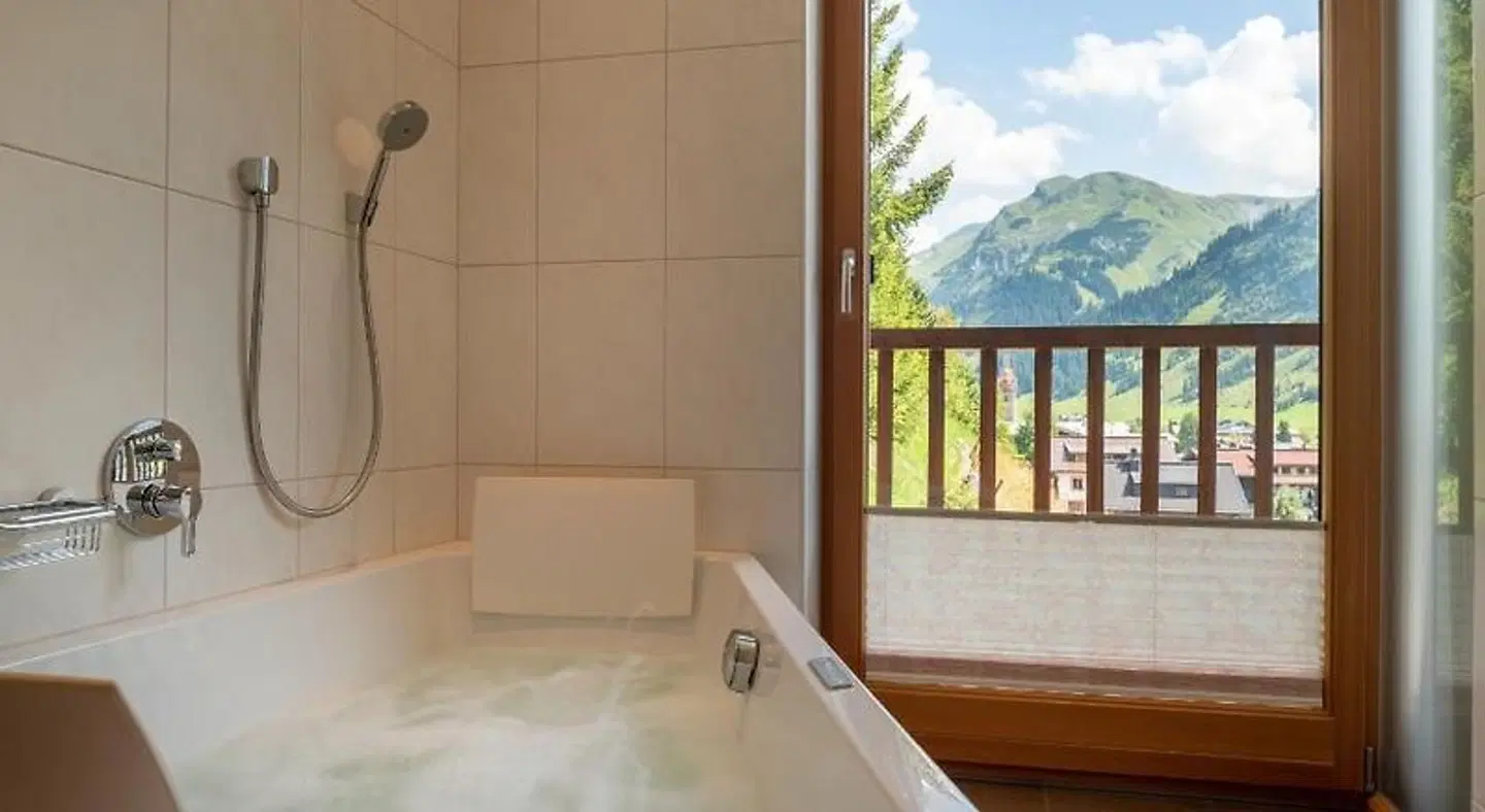 Chalet Bergblick & Haus Melitta Badezimmer