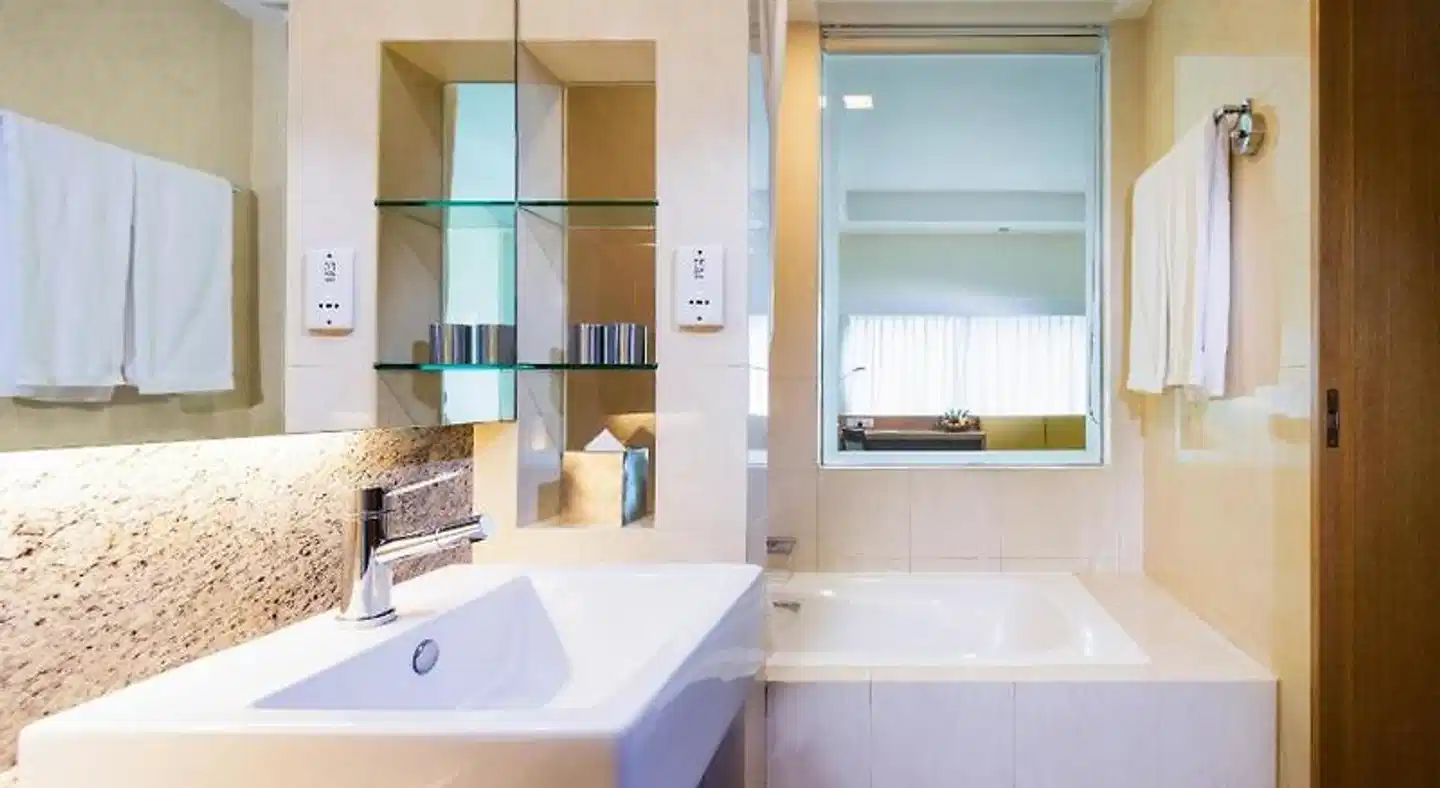 Village Hotel Changi by Far East Hospitality Badezimmer