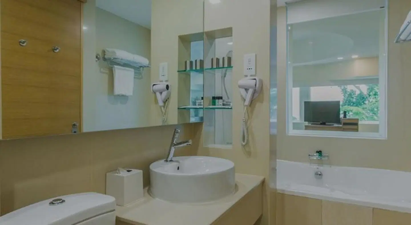 Village Hotel Changi by Far East Hospitality Badezimmer
