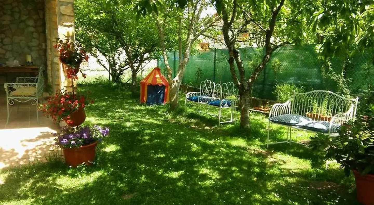 Casa Rural Fuentetrigo Garten