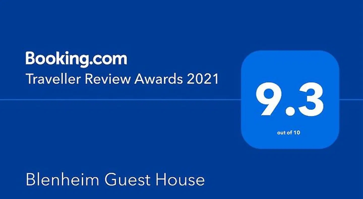 Blenheim Guest House Landkarte