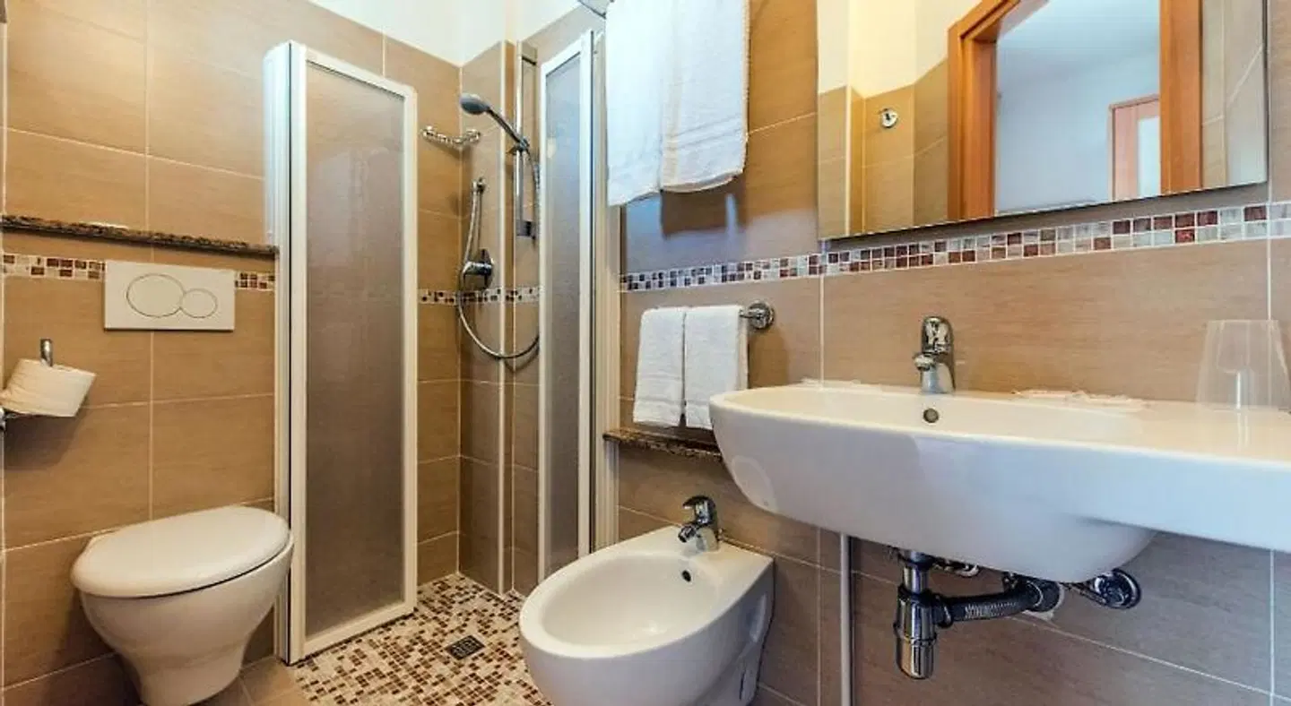 Hotel Seven Badezimmer