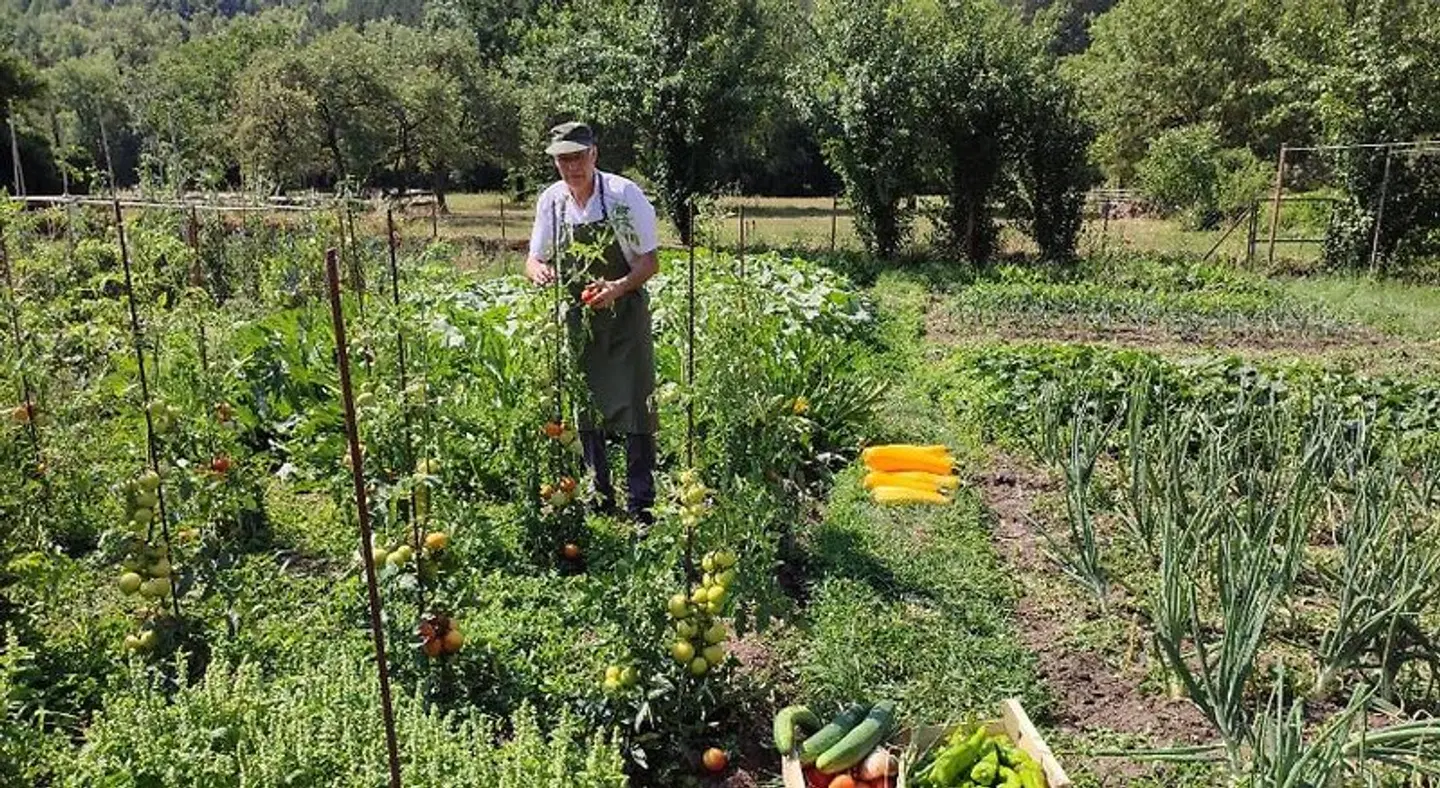 Le Relais de Ceilhes Garten
