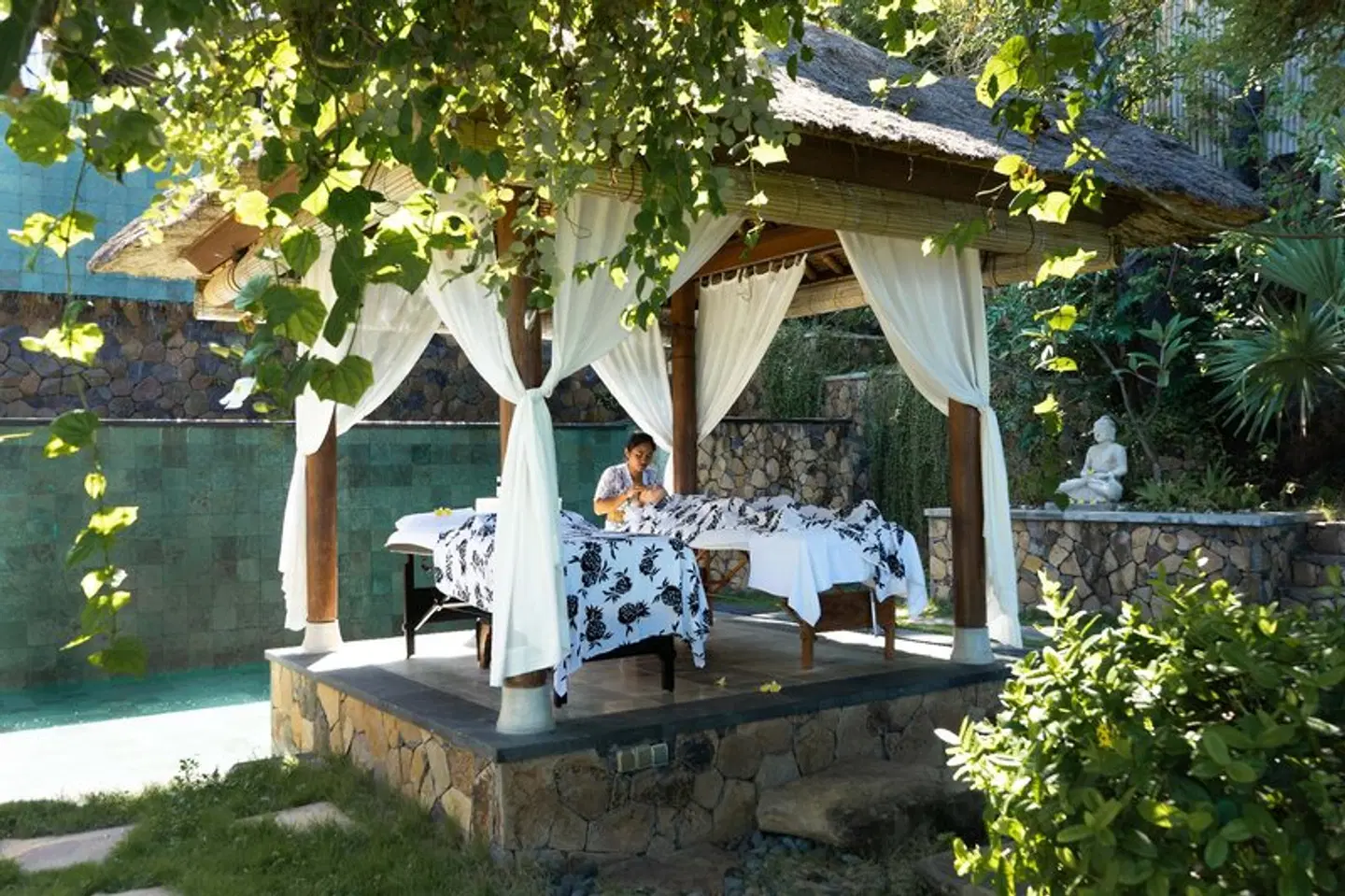 Shunyata Villas Bali Terrasse