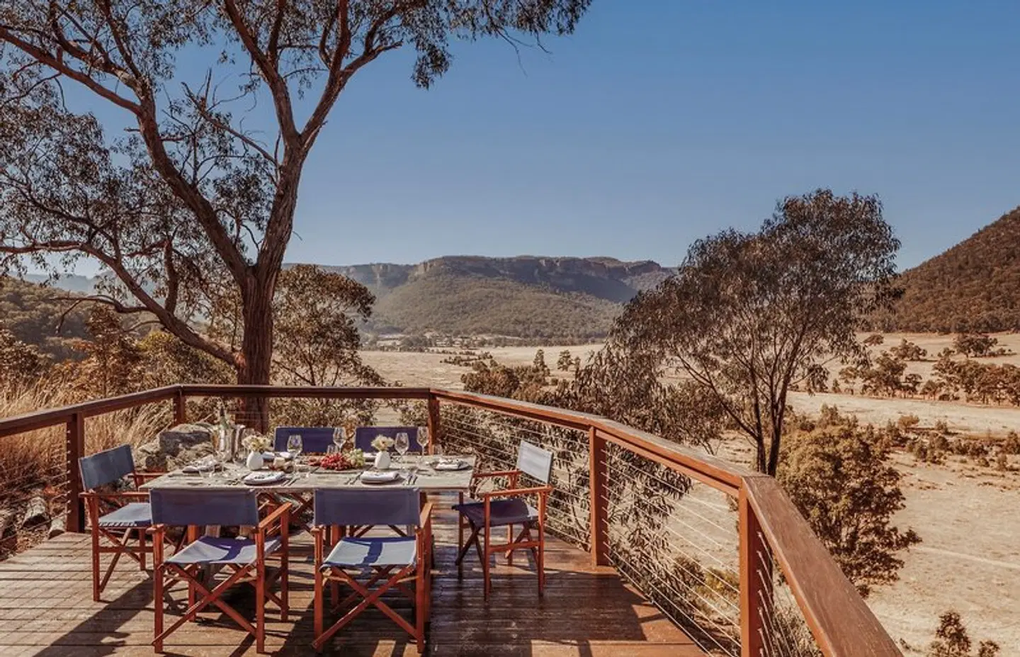Emirates One&Only Wolgan Valley Terrasse
