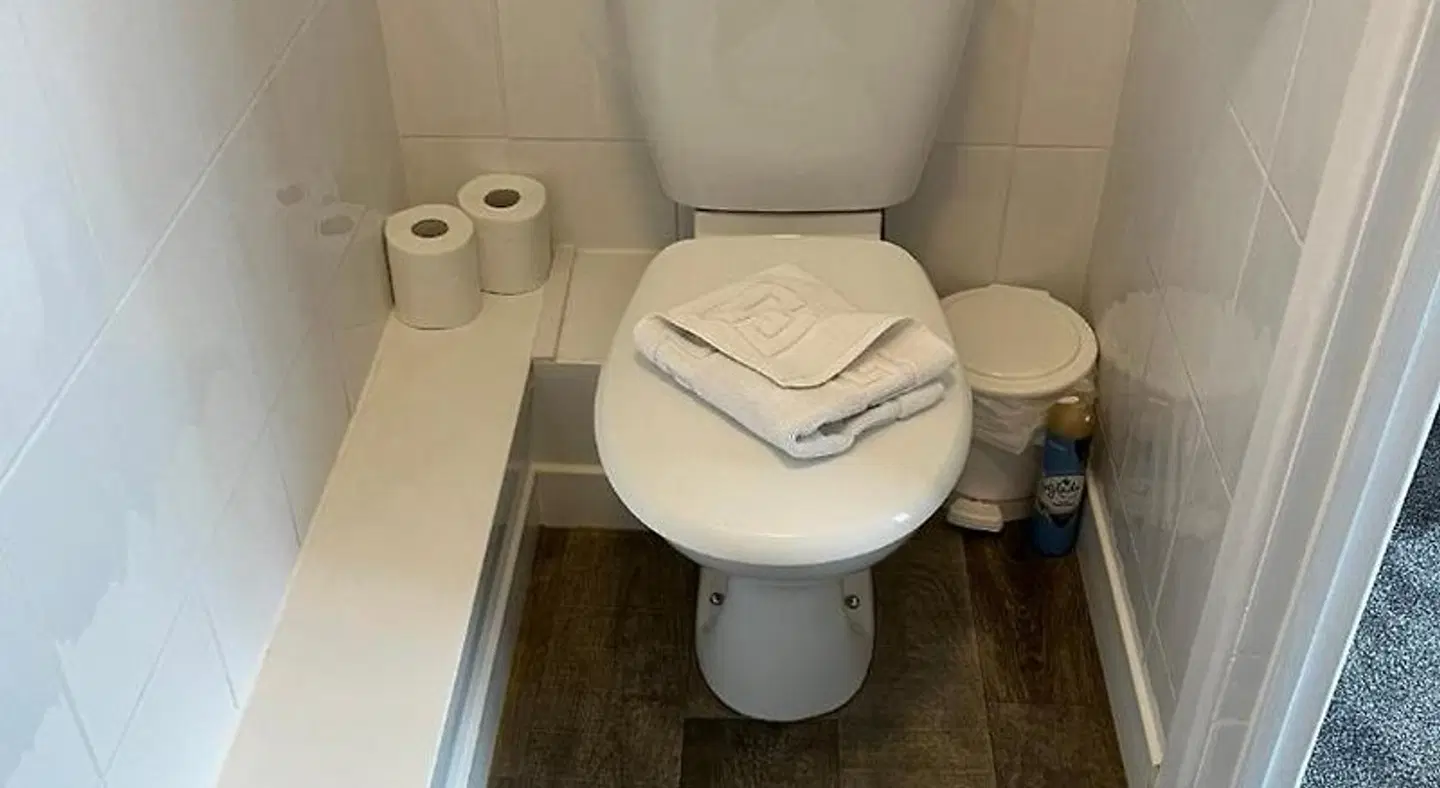 Cunard Guest House Badezimmer
