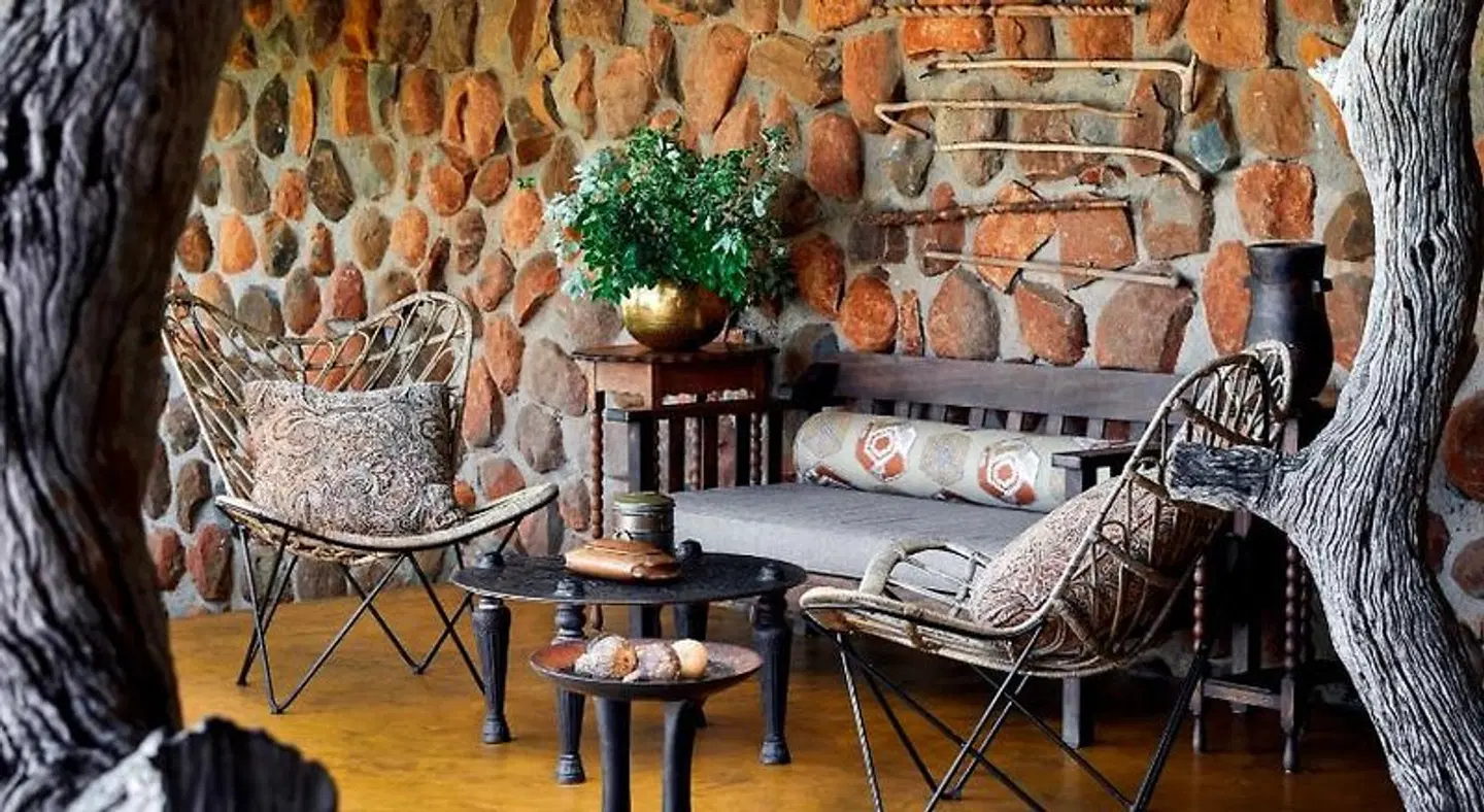 Geigers Camp at Motswari Private Game Reserve Terrasse